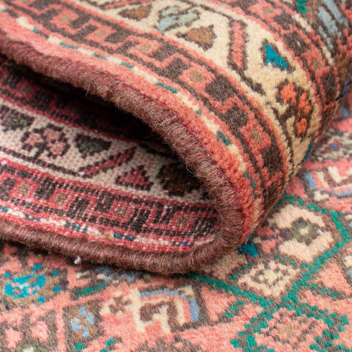 Perser Rug - Nomadic - 96 x 68 cm - light red