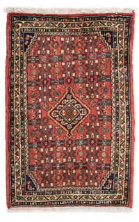 Perser Rug - Nomadic - 95 x 63 cm - dark red