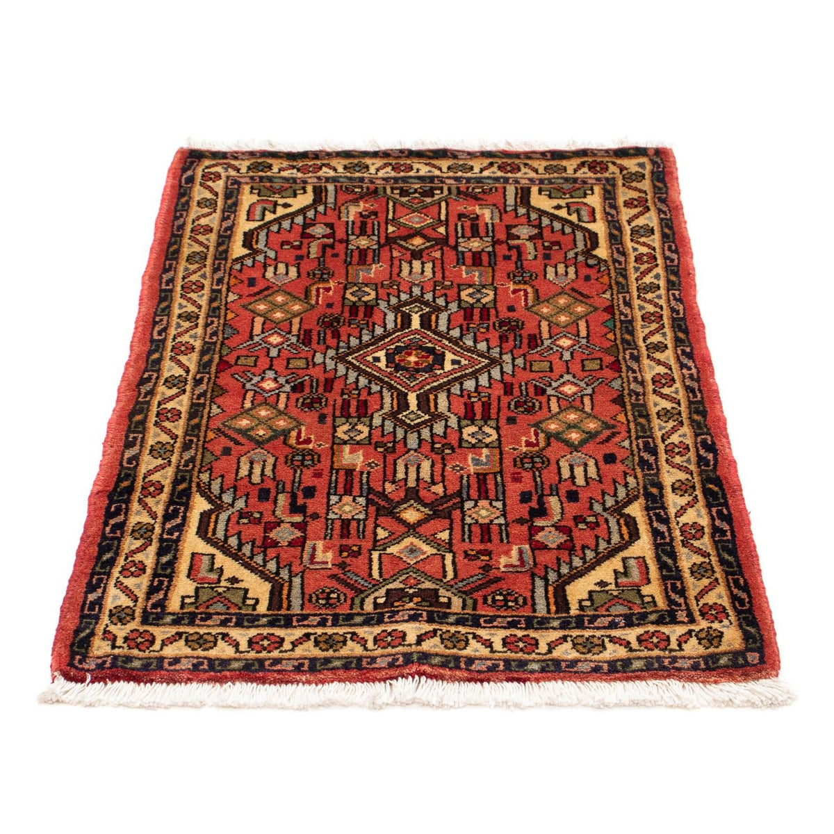 Perser Rug - Nomadic - 90 x 61 cm - light red