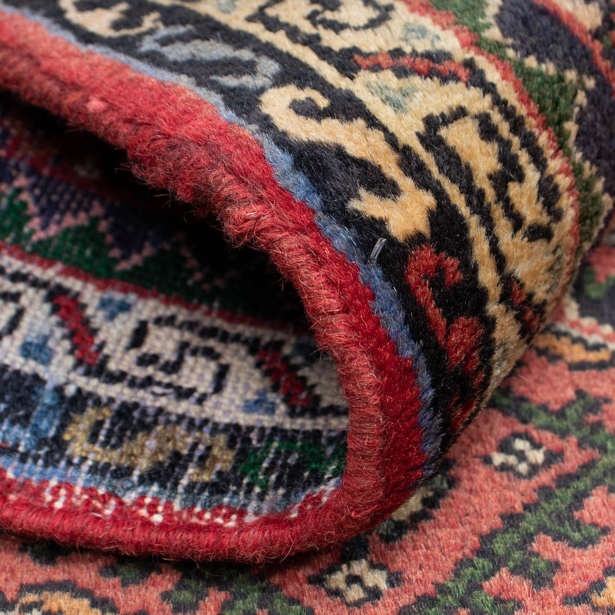 Perser Rug - Nomadic - 88 x 64 cm - dark red