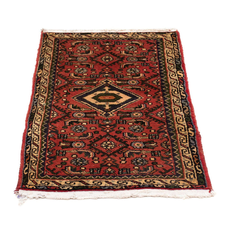 Perser Rug - Nomadic - 88 x 64 cm - dark red