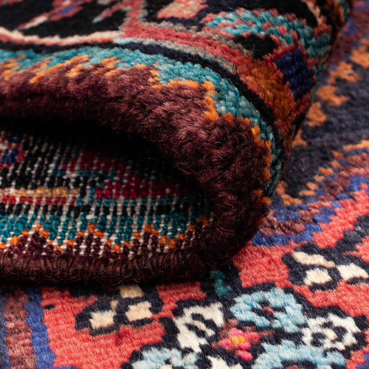 Perser Rug - Nomadic - 142 x 89 cm - dark blue