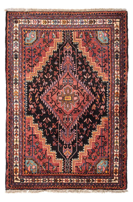 Perser Rug - Nomadic - 138 x 91 cm - light red