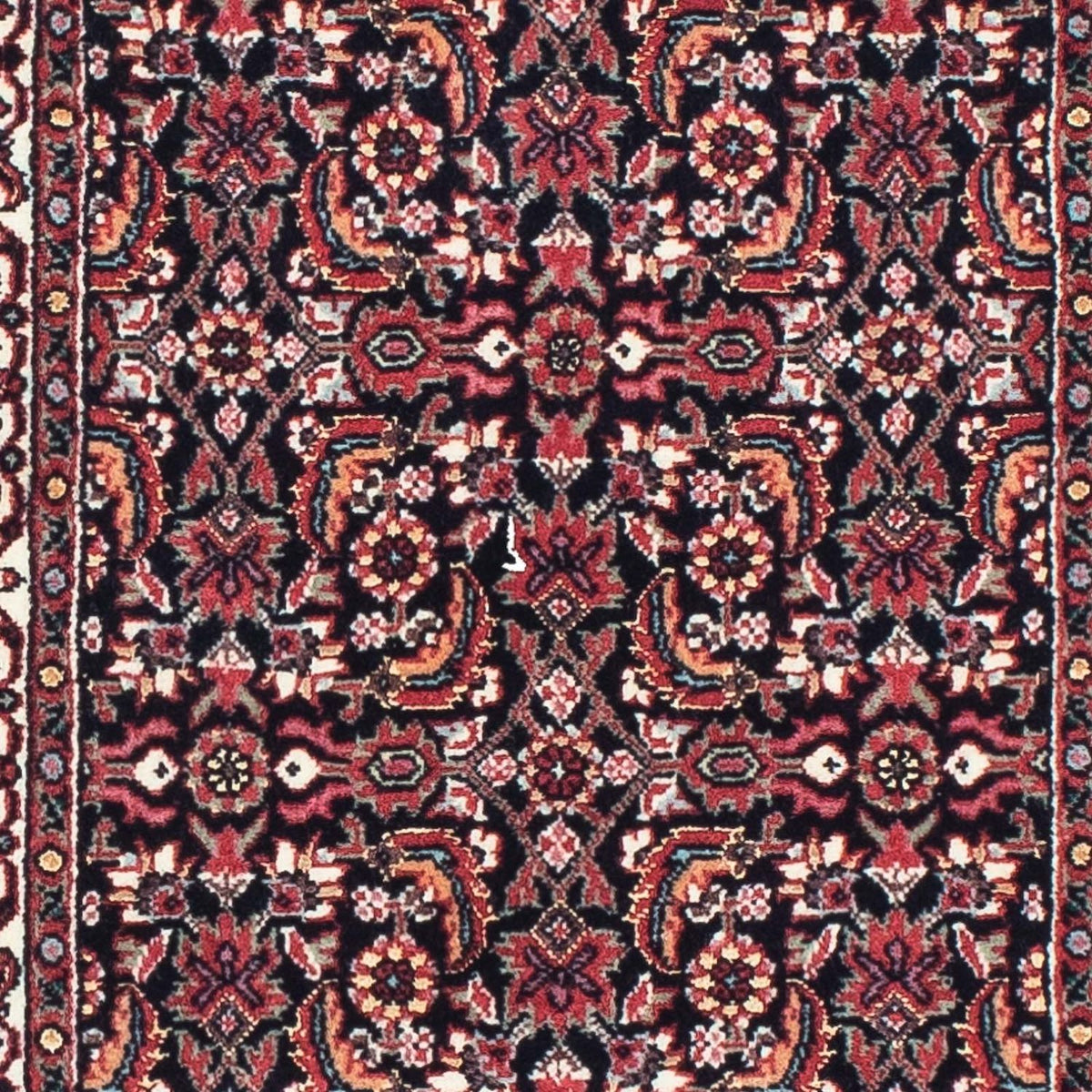 Runner Perser Rug - Bidjar - 225 x 61 cm - dark blue