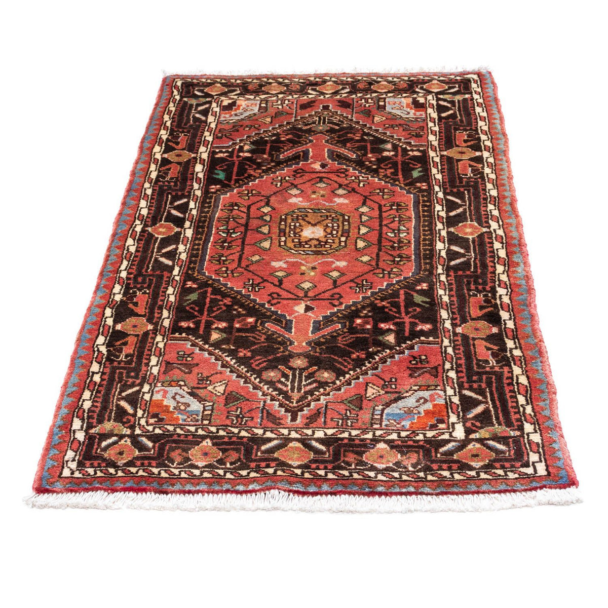 Perser Rug - Nomadic - 127 x 75 cm - light red