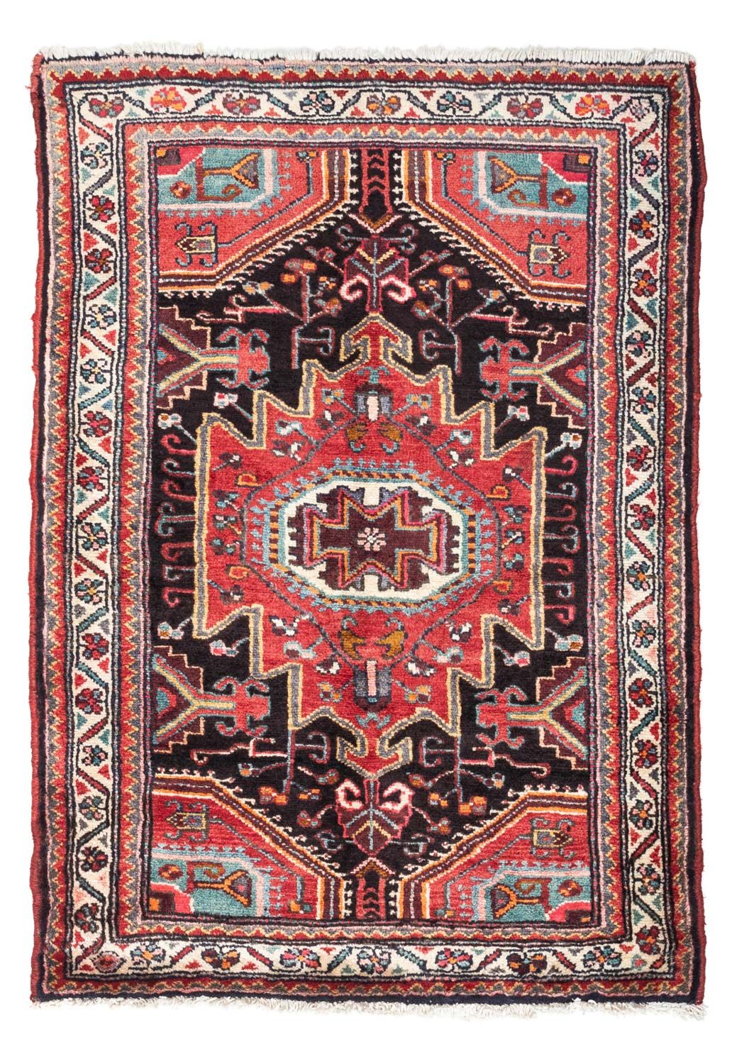 Perser Rug - Nomadic - 130 x 90 cm - red