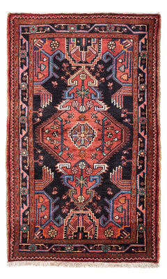 Perser Rug - Nomadic - 146 x 89 cm - rust