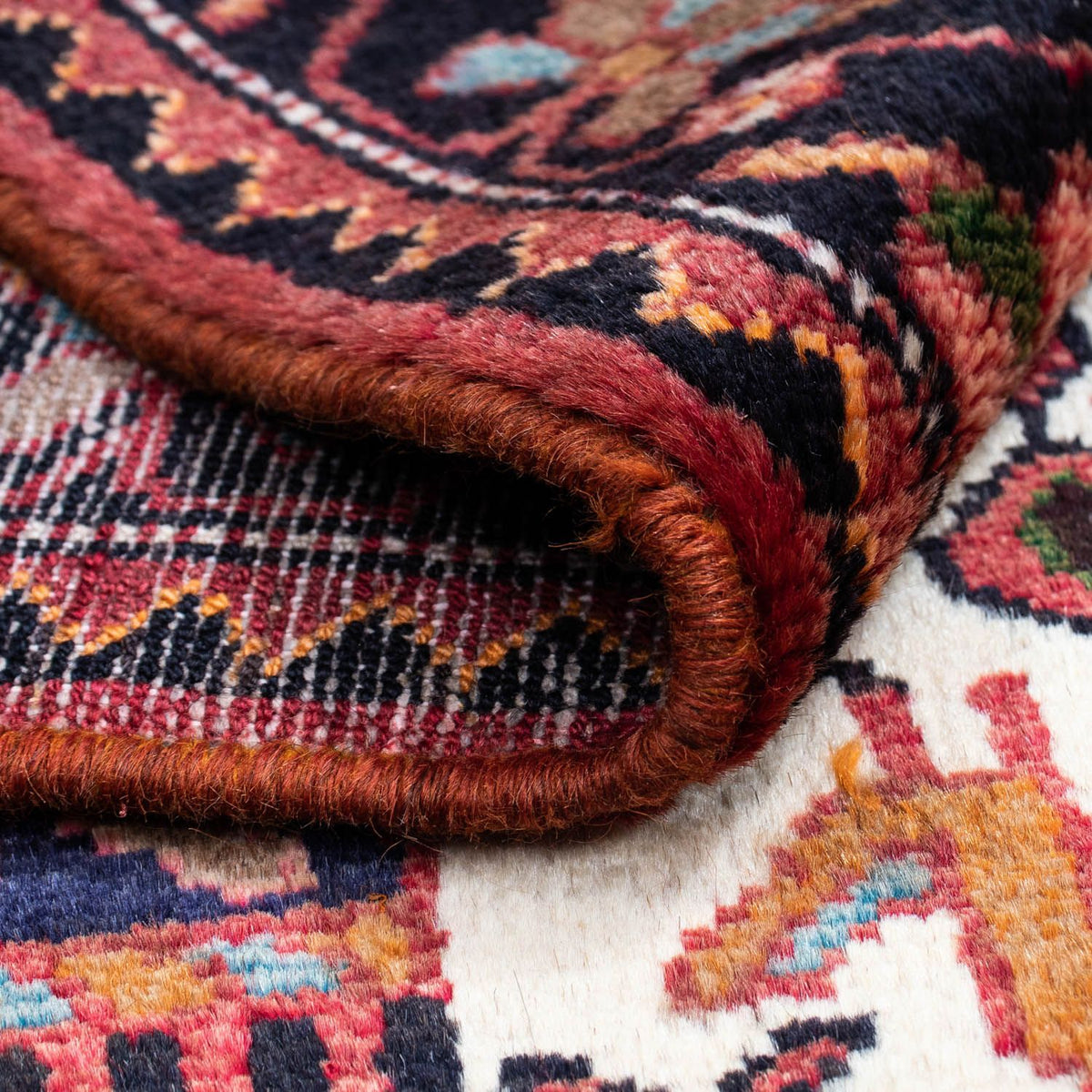 Perser Rug - Nomadic - 142 x 91 cm - beige