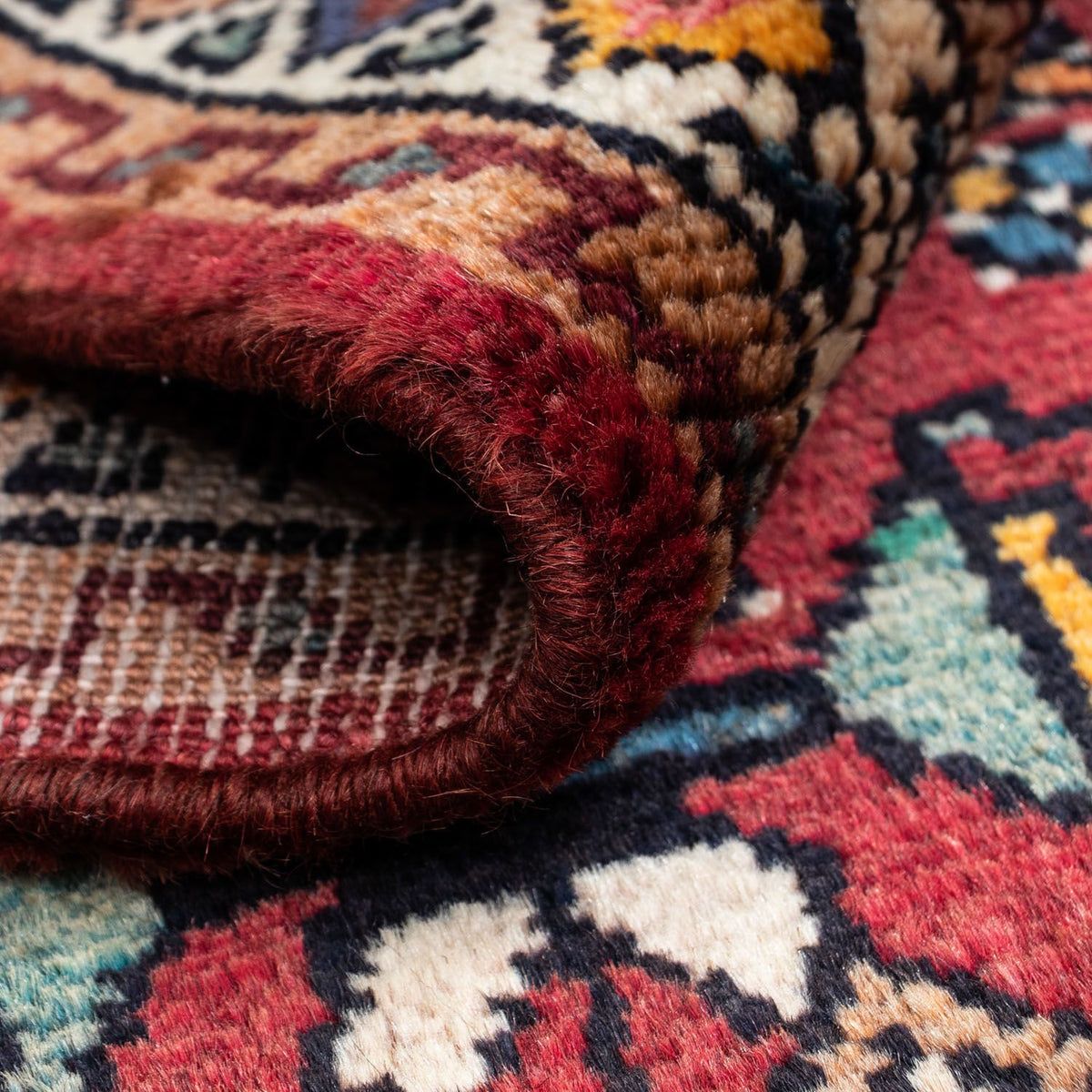 Perser Rug - Nomadic - 137 x 85 cm - light red