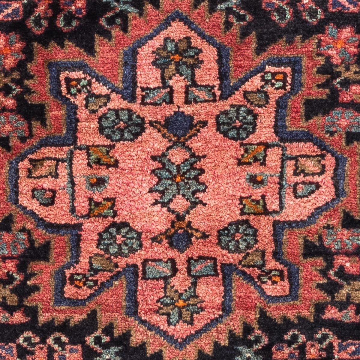 Perser Rug - Nomadic - 124 x 82 cm - light red