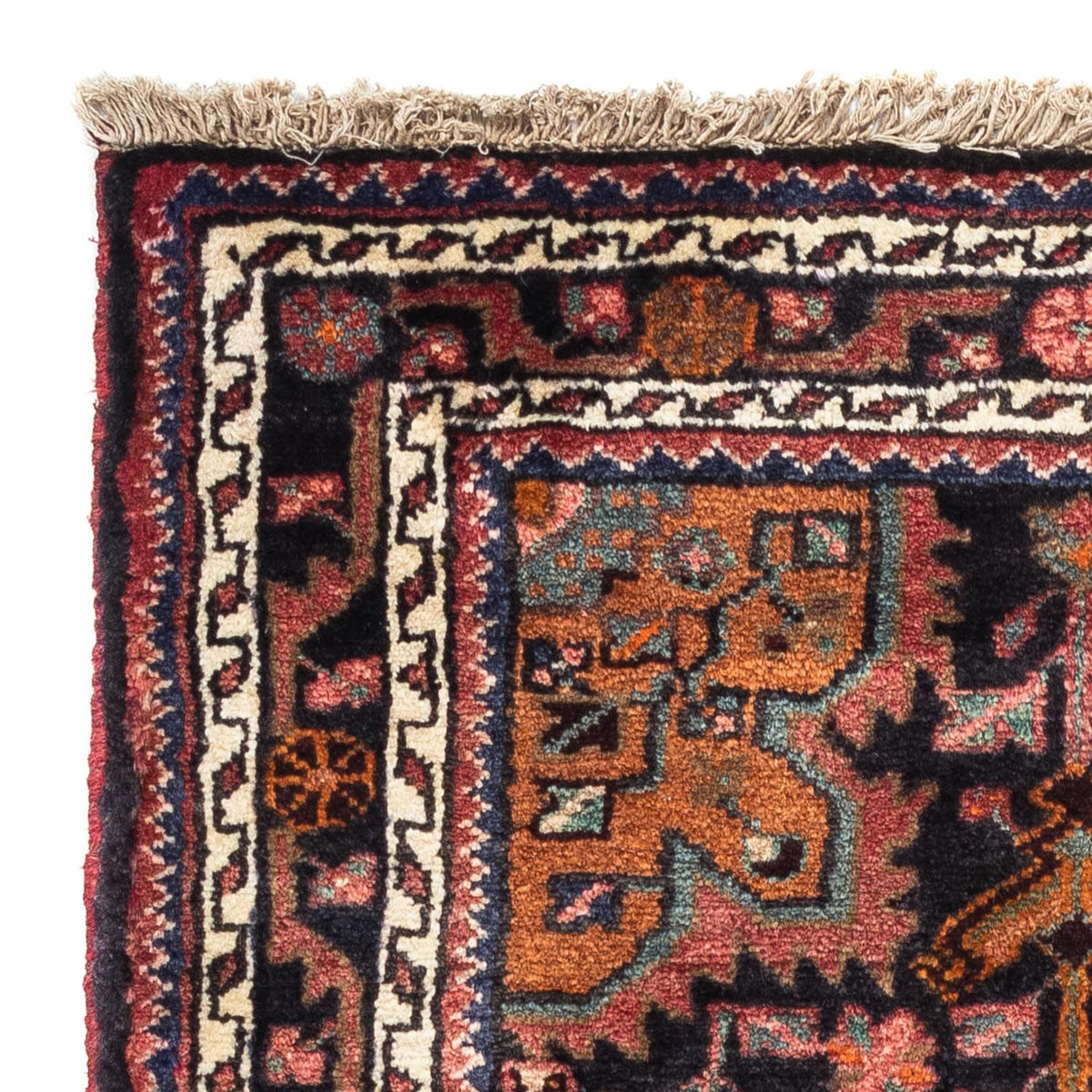 Perser Rug - Nomadic - 124 x 82 cm - light red