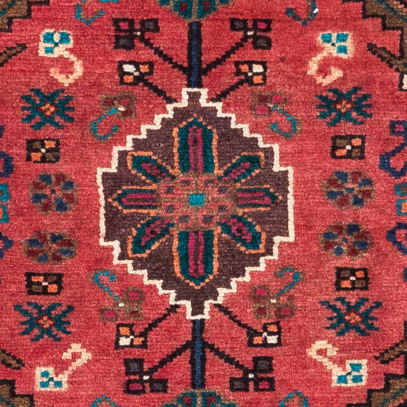 Perser Rug - Nomadic - 128 x 88 cm - red