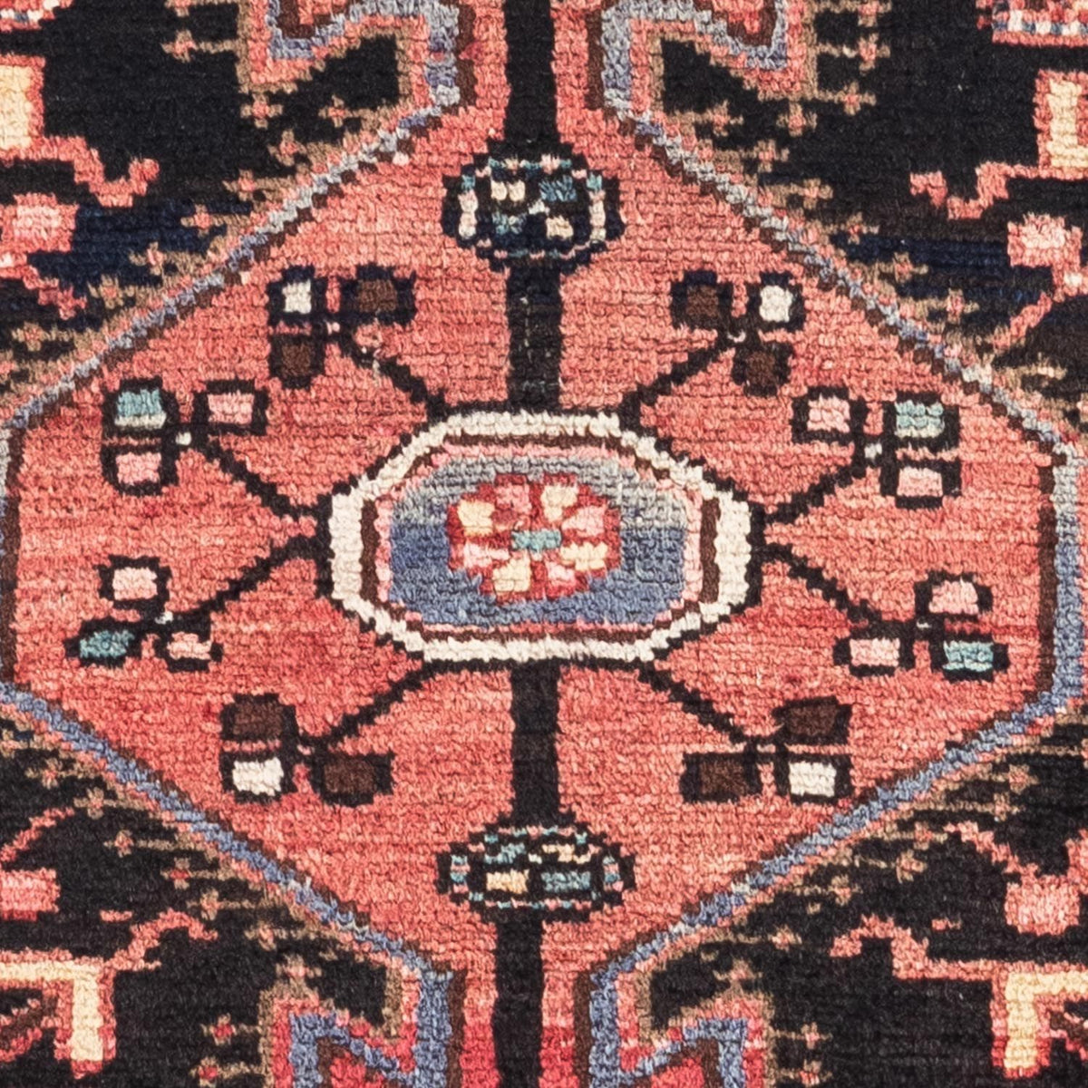 Perser Rug - Nomadic - 127 x 87 cm - light red