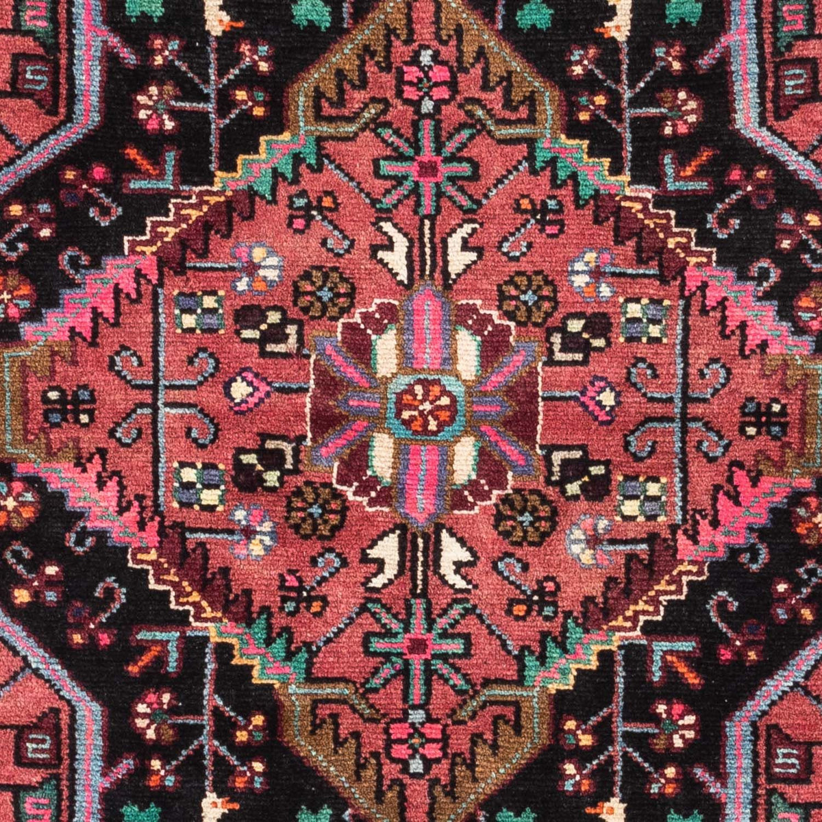 Perser Rug - Nomadic - 116 x 81 cm - light red