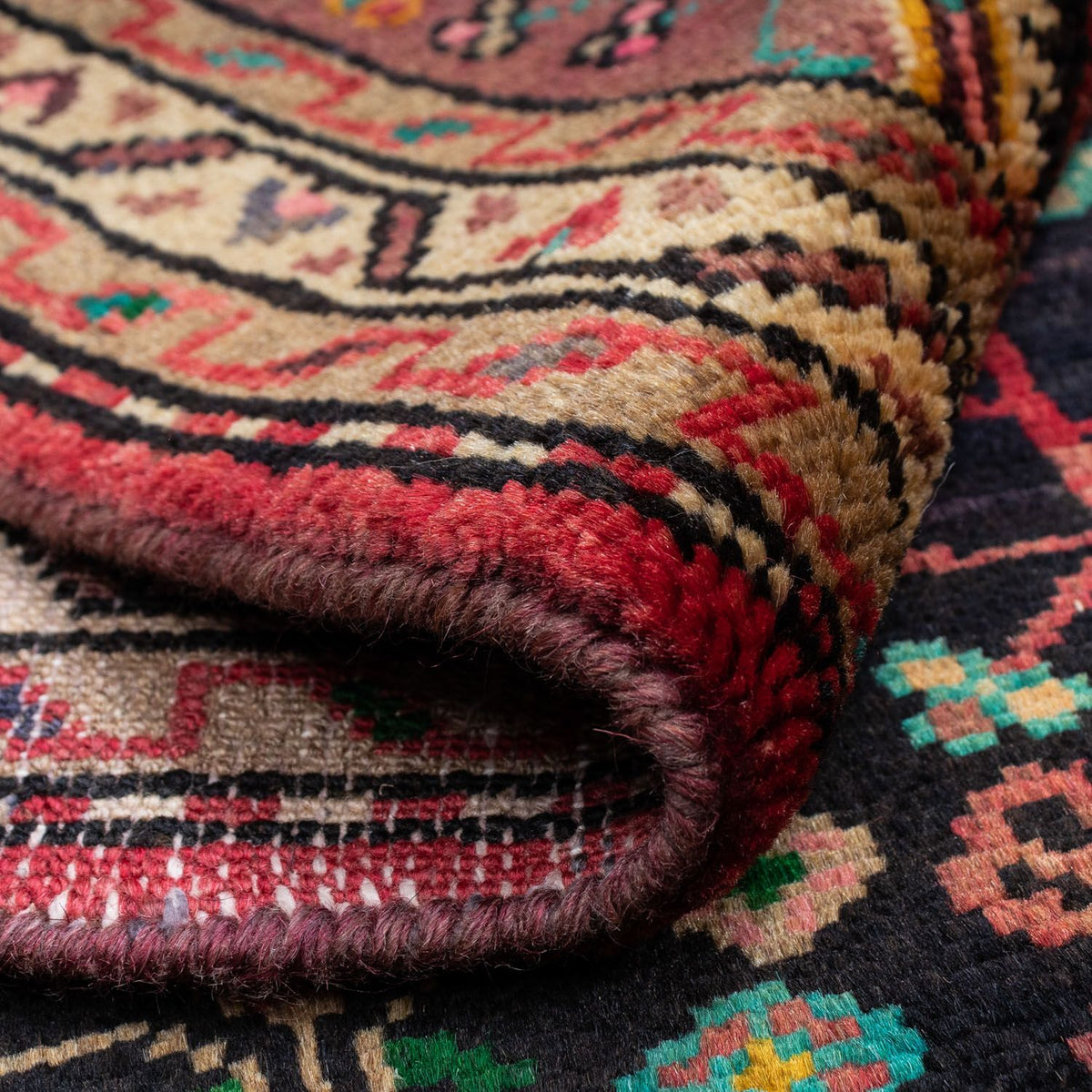 Perser Rug - Nomadic - 147 x 90 cm - red