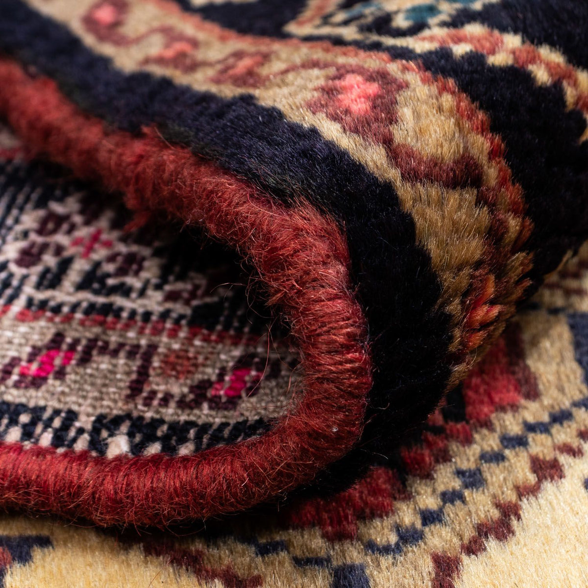 Perser Rug - Nomadic - 123 x 83 cm - red