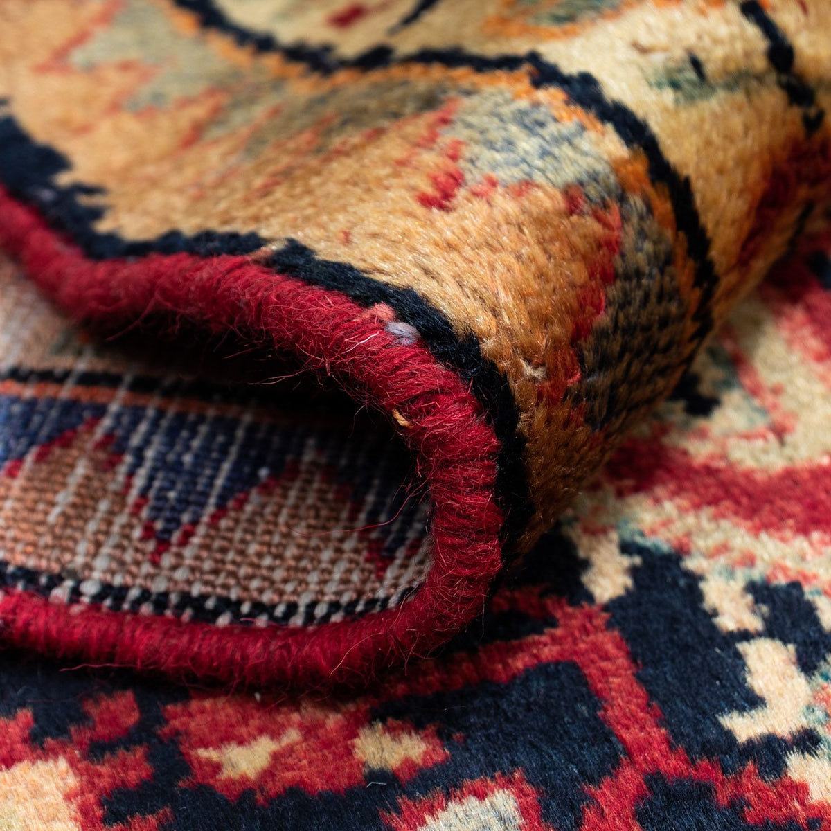 Perser Rug - Nomadic - 126 x 76 cm - red