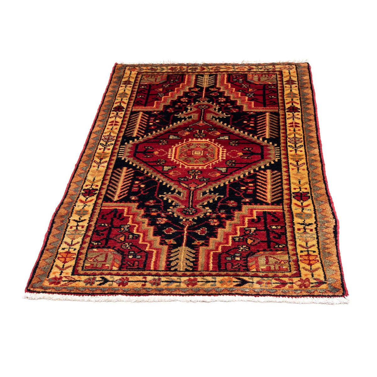 Perser Rug - Nomadic - 126 x 76 cm - red