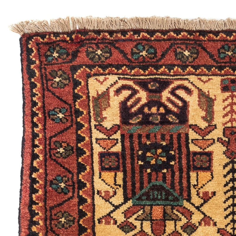 Perser Rug - Nomadic - 125 x 79 cm - beige