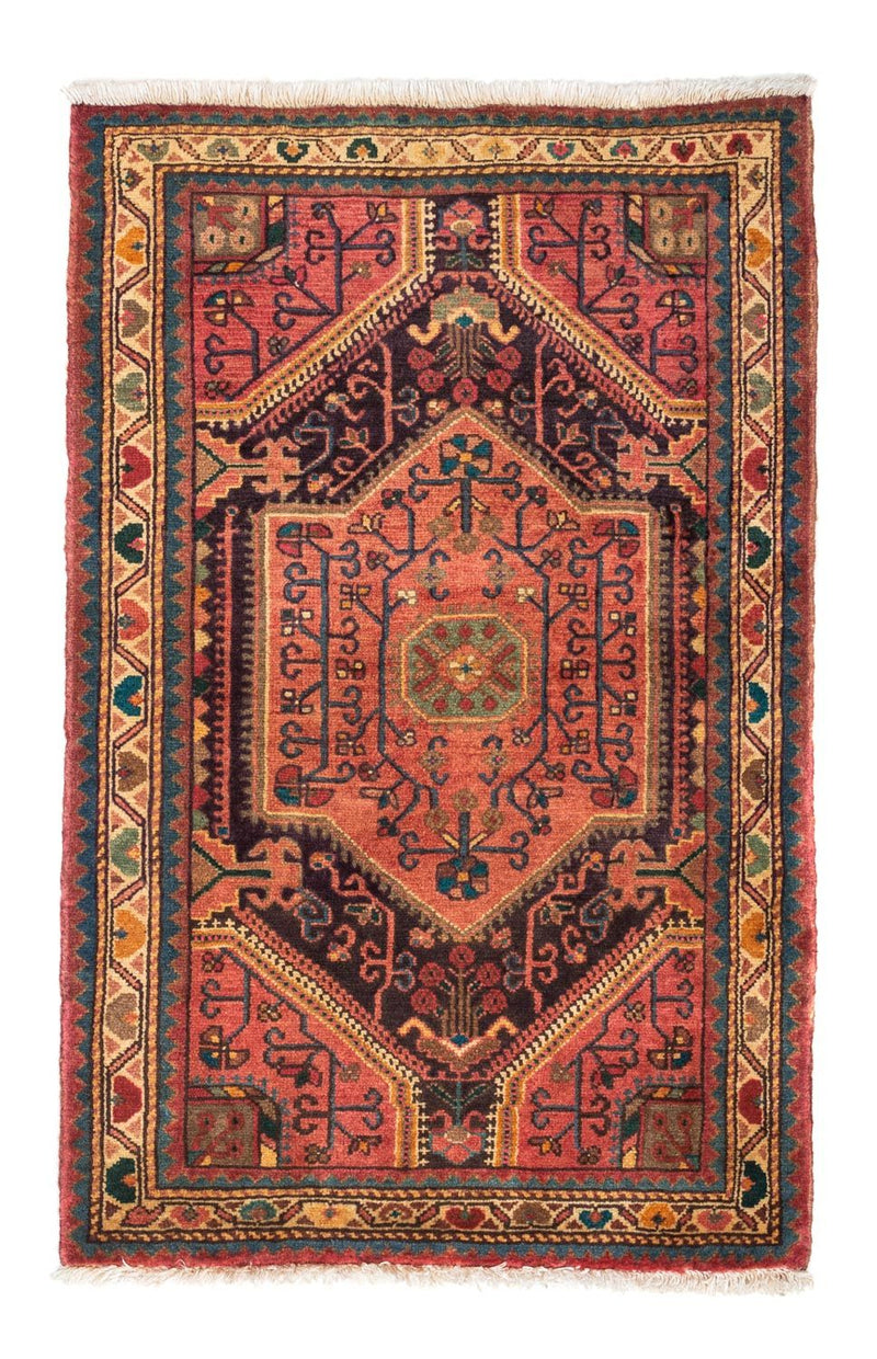 Perser Rug - Nomadic - 130 x 80 cm - light red