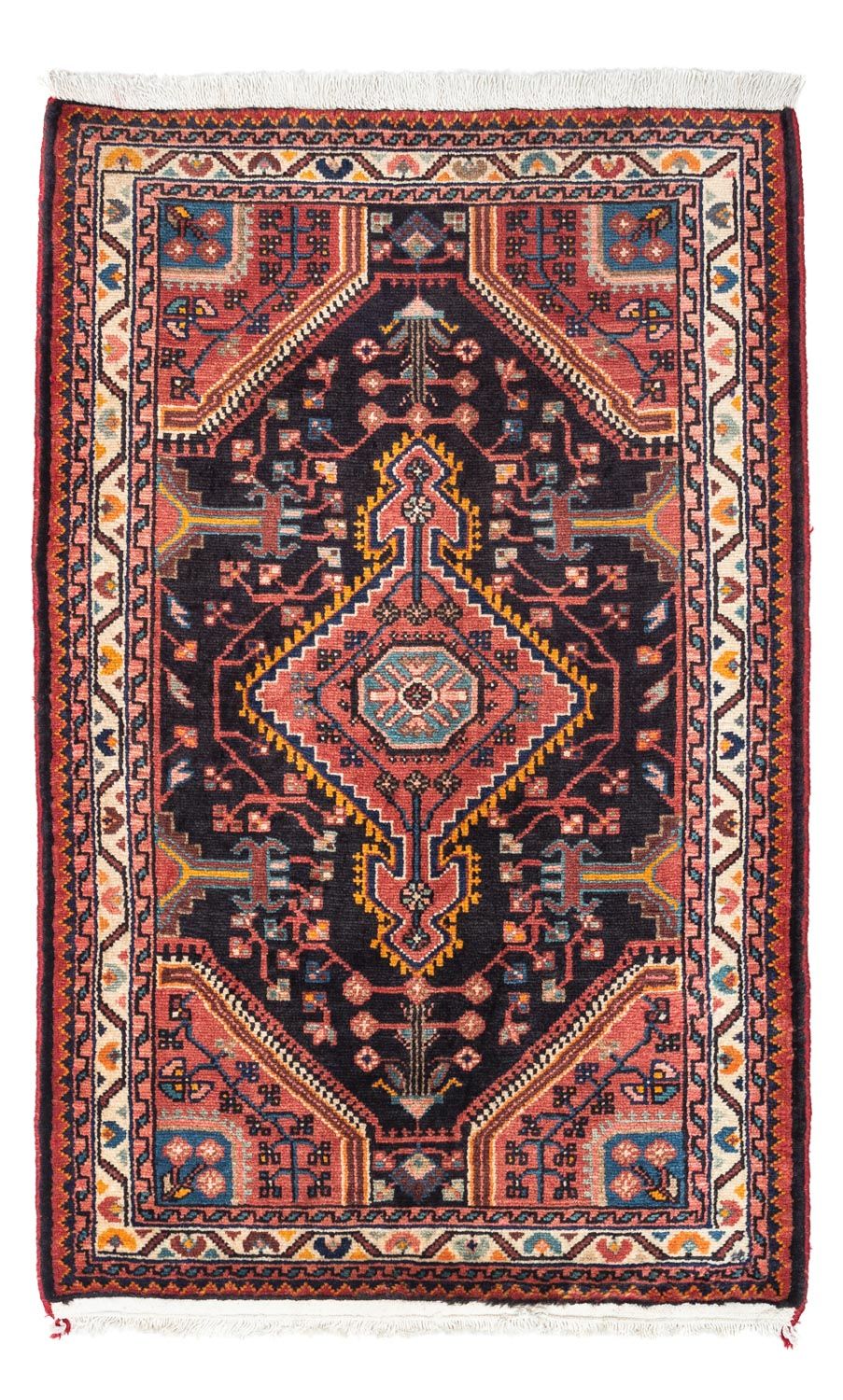 Perser Rug - Nomadic - 128 x 80 cm - light red