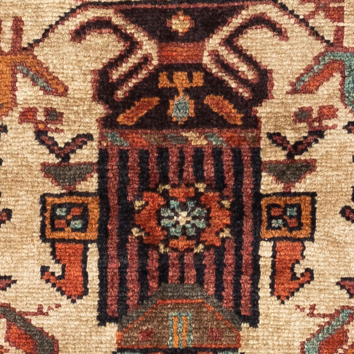 Perser Rug - Nomadic - 133 x 95 cm - beige