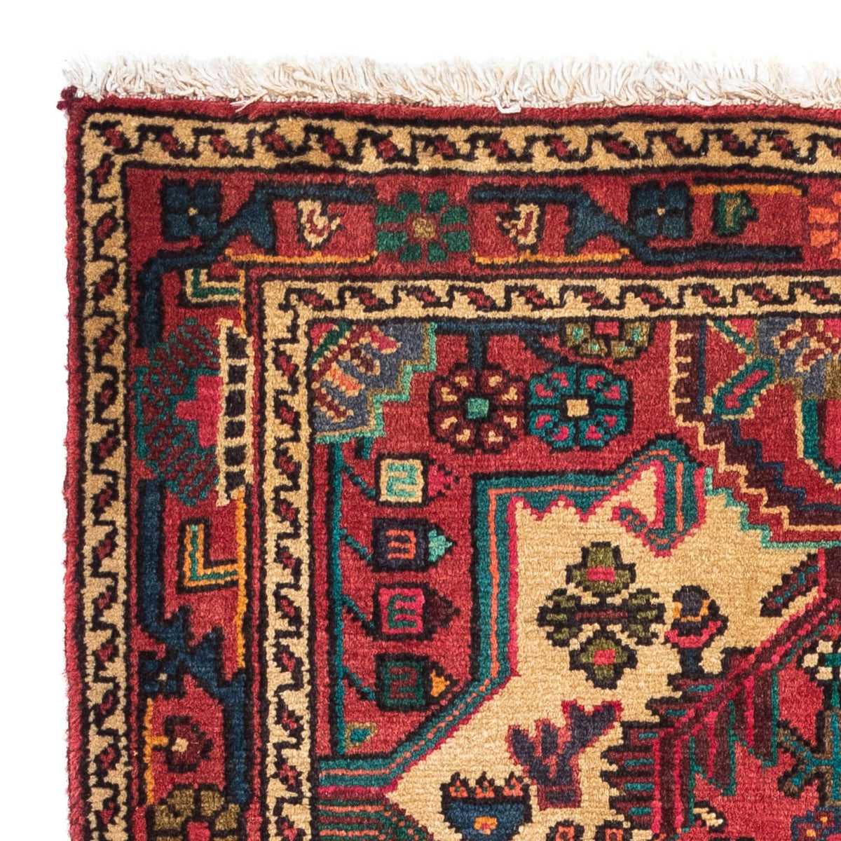 Perser Rug - Nomadic - 125 x 88 cm - red