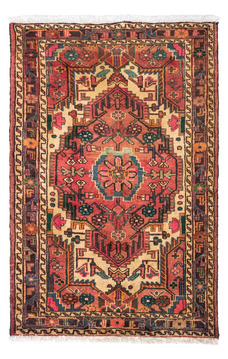 Perser Rug - Classic - 125 x 84 cm - light red