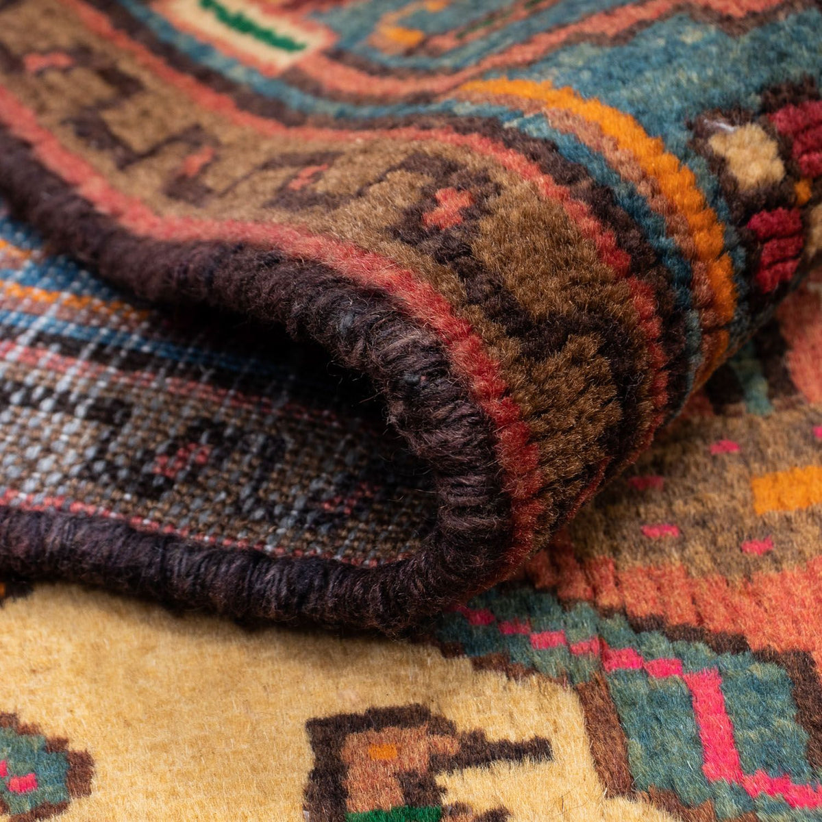 Perser Rug - Nomadic - 125 x 85 cm - red