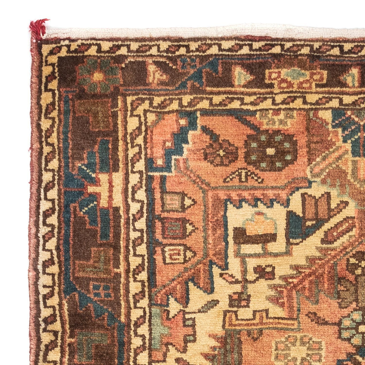 Perser Rug - Nomadic - 125 x 85 cm - light red