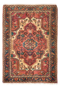 Perser Rug - Nomadic - 123 x 87 cm - light red