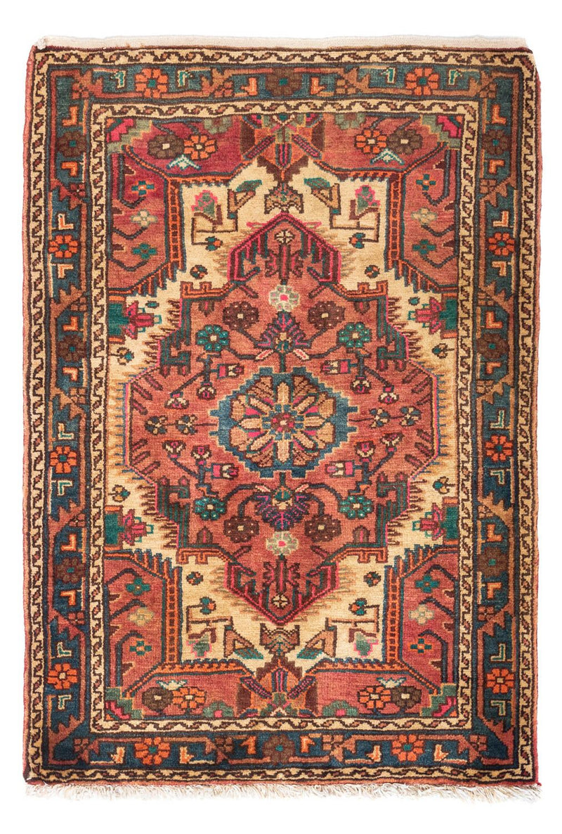 Perser Rug - Nomadic - 123 x 87 cm - light red