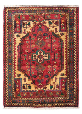 Perser Rug - Nomadic - 130 x 100 cm - red