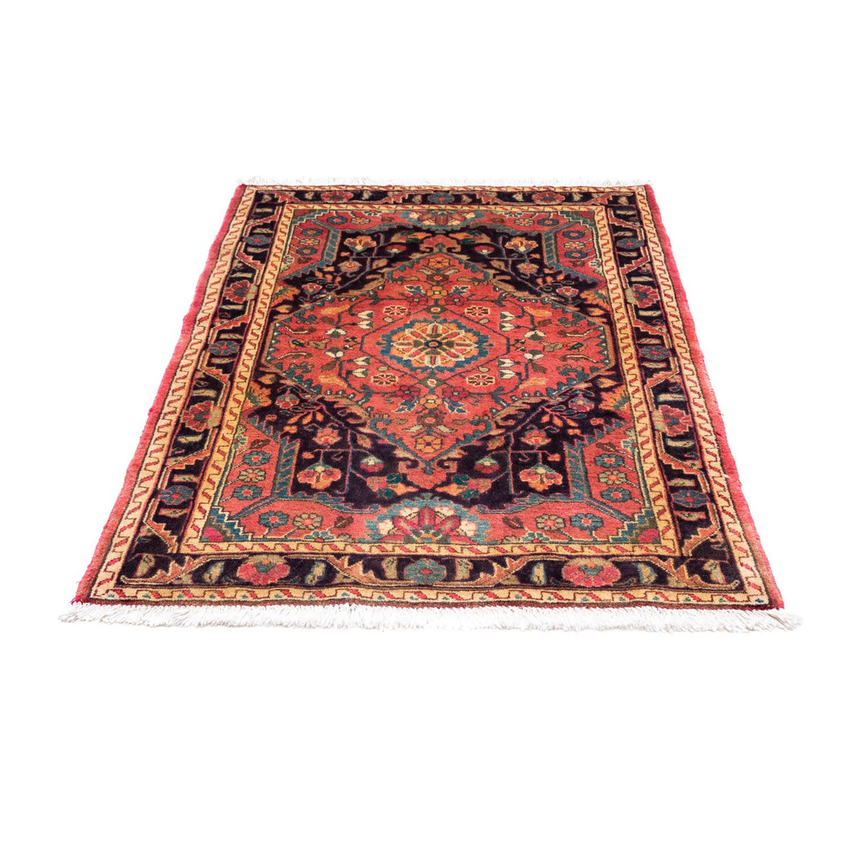 Perser Rug - Nomadic - 131 x 94 cm - light red