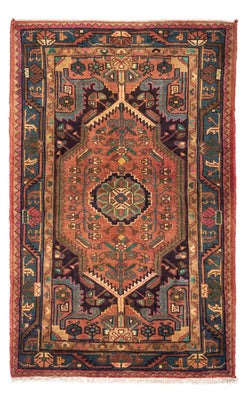 Perser Rug - Nomadic - 140 x 86 cm - light red