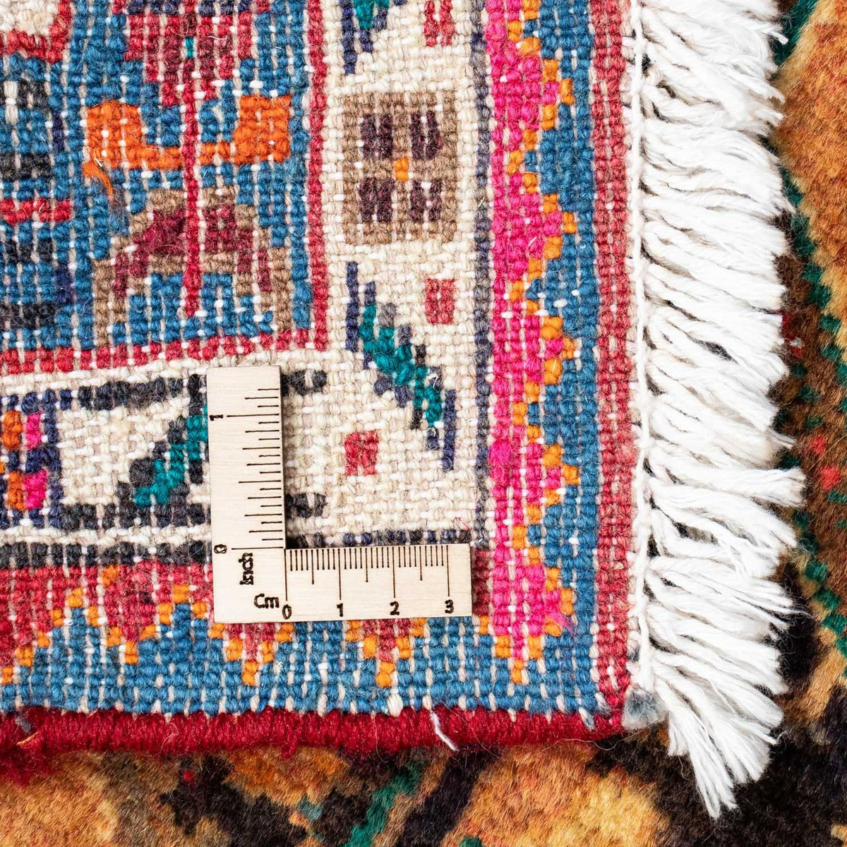 Perser Rug - Nomadic - 130 x 91 cm - light brown