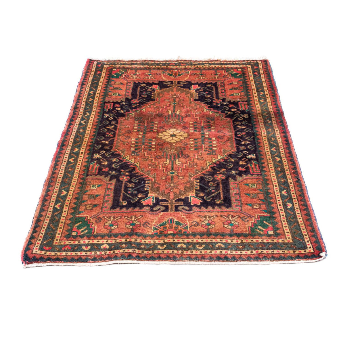Perser Rug - Nomadic - 130 x 90 cm - light red