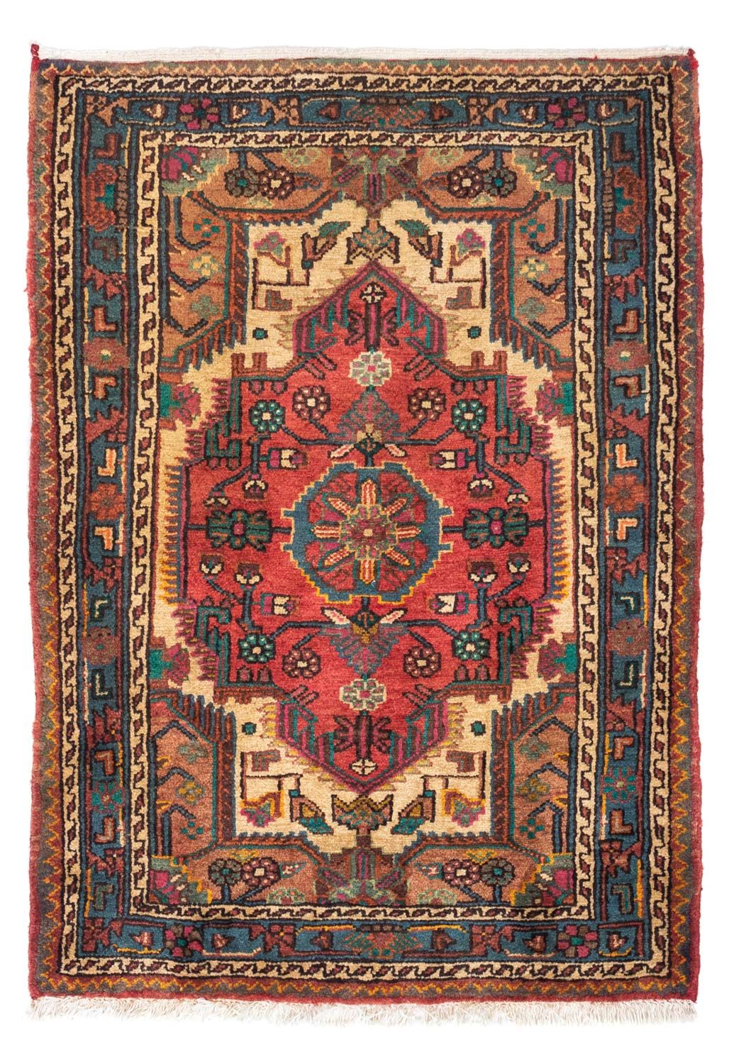 Perser Rug - Nomadic - 120 x 85 cm - red