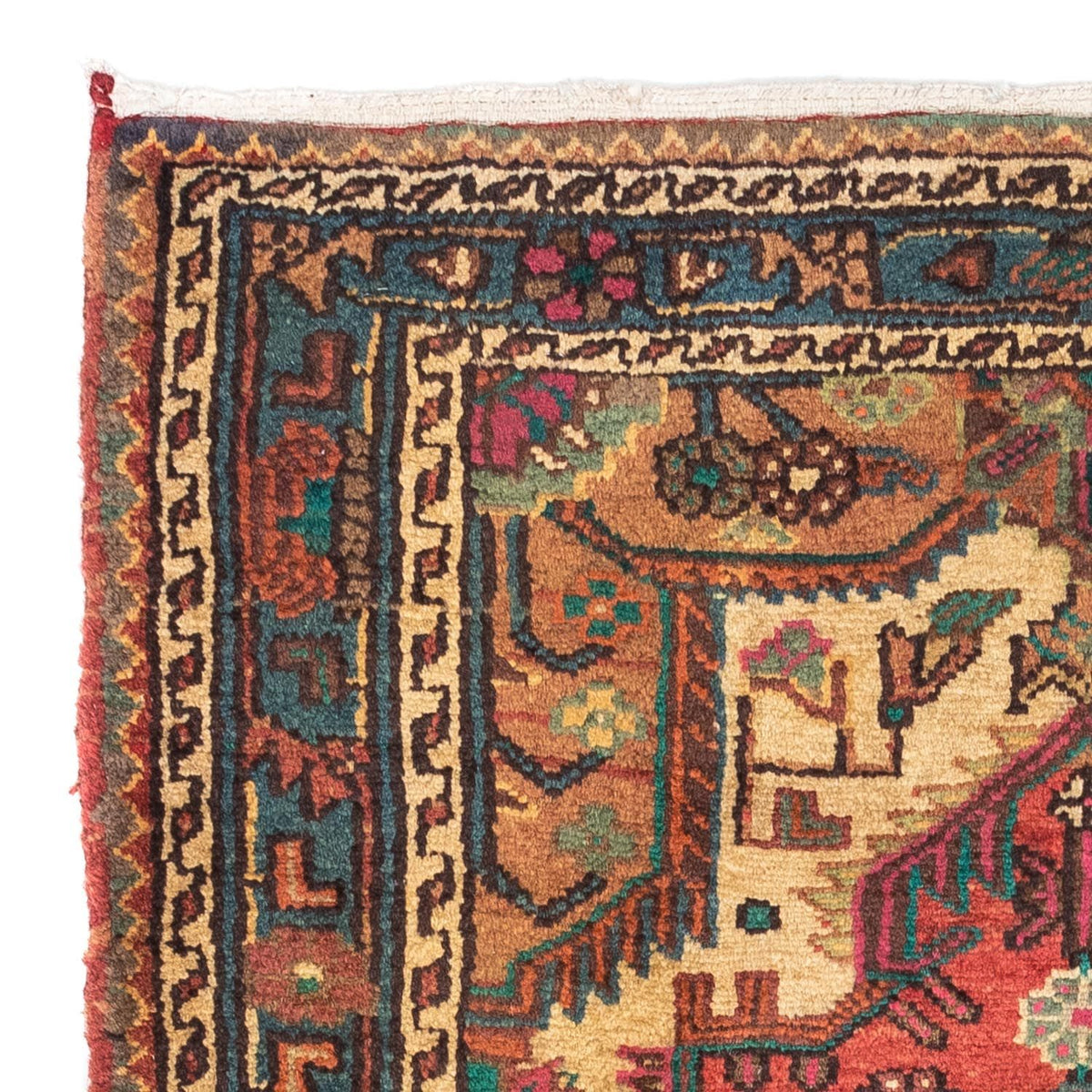 Perser Rug - Nomadic - 120 x 85 cm - red