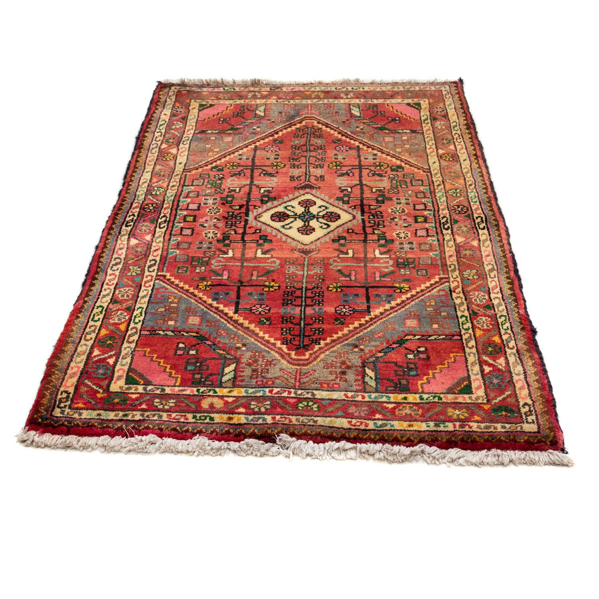 Perser Rug - Nomadic - 140 x 82 cm - red