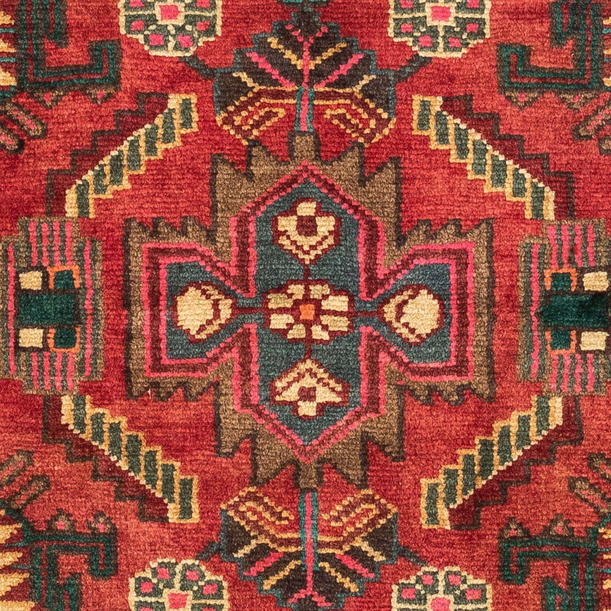 Perser Rug - Nomadic - 128 x 85 cm - red