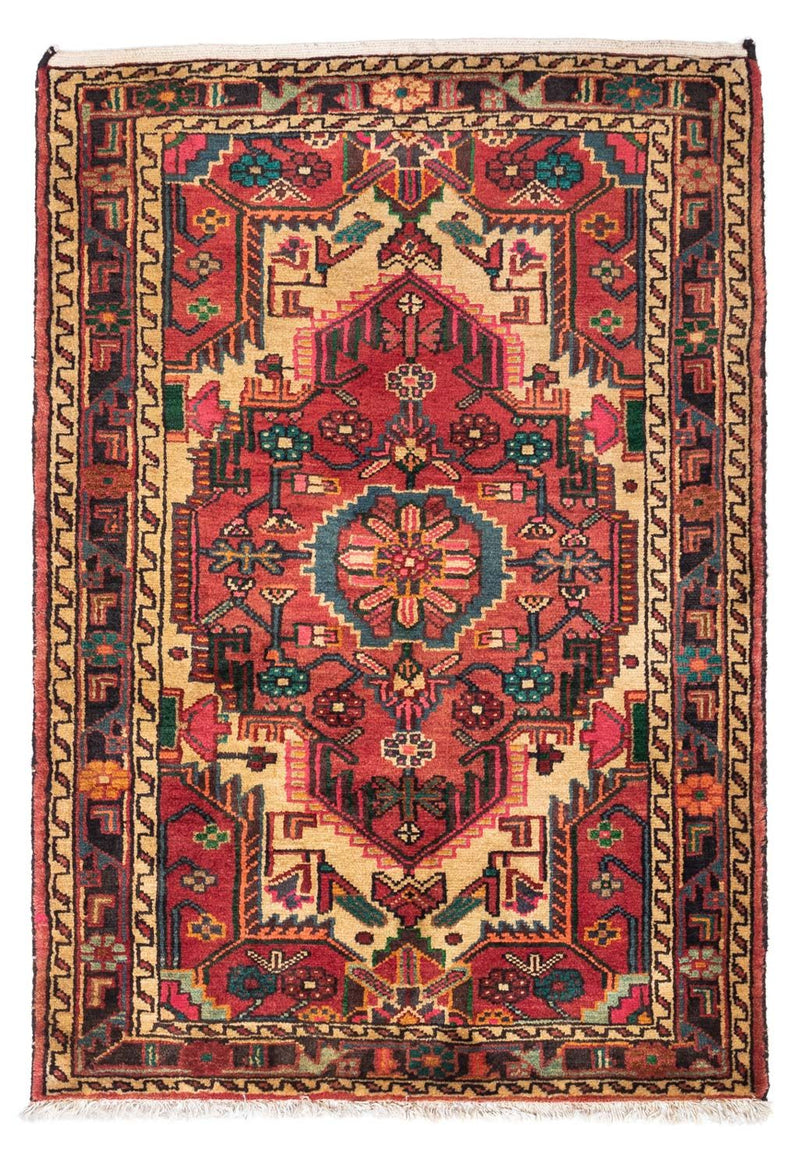 Perser Rug - Nomadic - 125 x 85 cm - light red