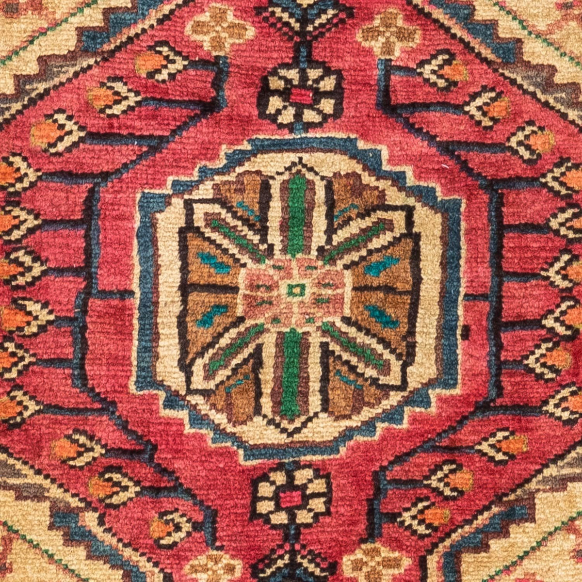 Perser Rug - Nomadic - 124 x 83 cm - red