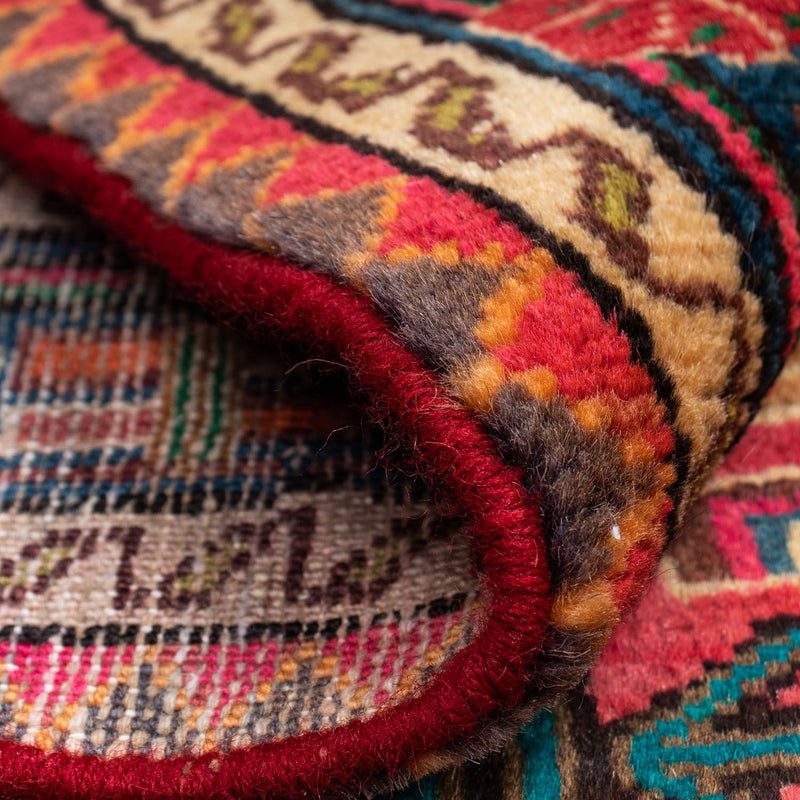 Perser Rug - Nomadic - 124 x 83 cm - red