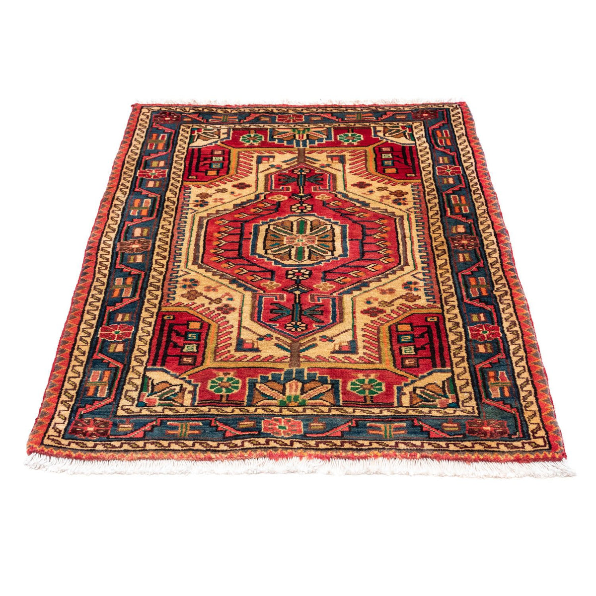 Perser Rug - Nomadic - 124 x 83 cm - red