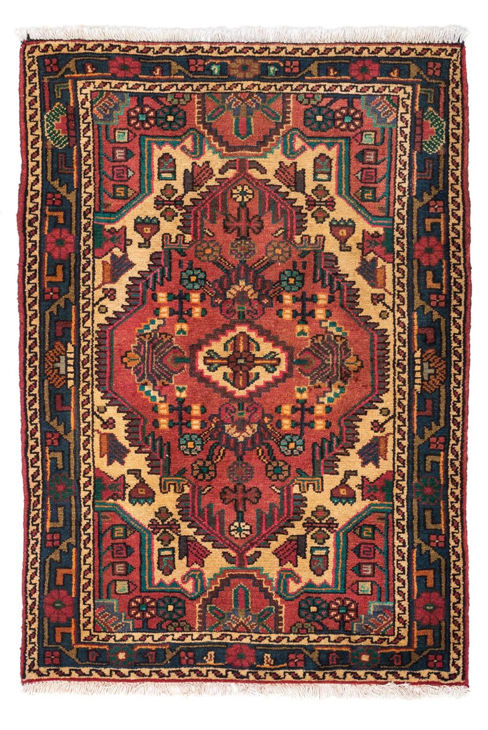 Perser Rug - Nomadic - 130 x 80 cm - red