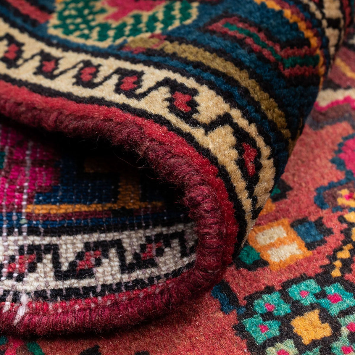 Perser Rug - Nomadic - 130 x 80 cm - red