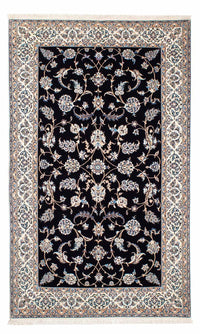 Perser Rug - Nain - Premium - 208 x 127 cm - dark blue