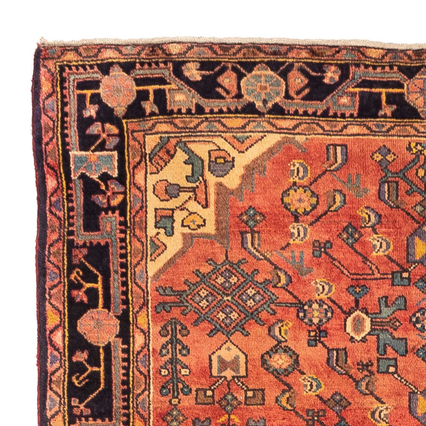 Hamadan Rug 242x147cm - Persian Rugs