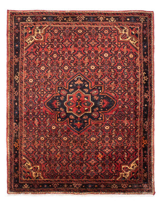 Perser Rug - Nomadic - 203 x 157 cm - dark red
